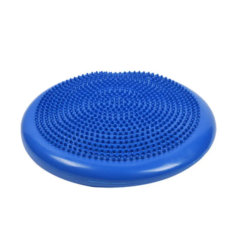 Jual Inflatable Yoga Bola Pijat Pijat Bantal Keseimbangan Pan Pergelangan Kaki Bola Yoga Rehabilitasi Pelatihan Bantalan Udara Ledakan Bola