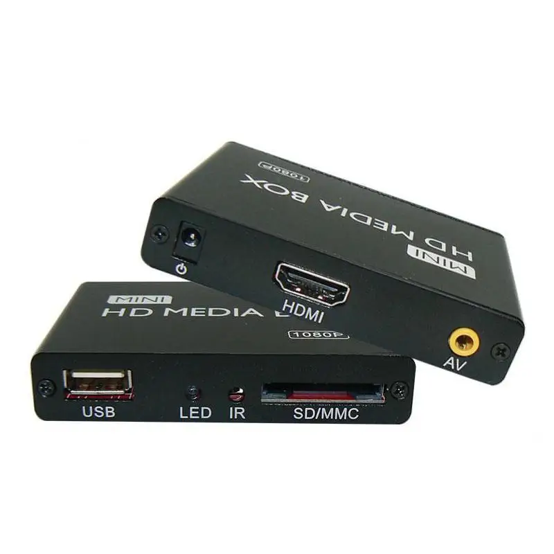 Мини Full HD 1080 P HDD медиаплеера MKV/RM SD/USB/SDHC/MMC Boxchip f10) HDMI Multi Media Player|player mkv|hdmi multimedia playermedia
