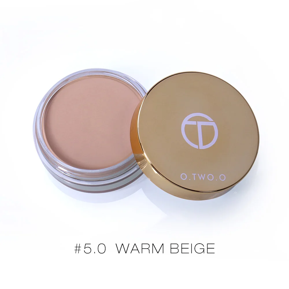 WARM BEIGE-05 O. TWO. O полное покрытие консилер крем макияж праймер покрытие пор морщин основа стойкий контроль масла крем консилер 9984 - Цвет: WARM BEIGE-05