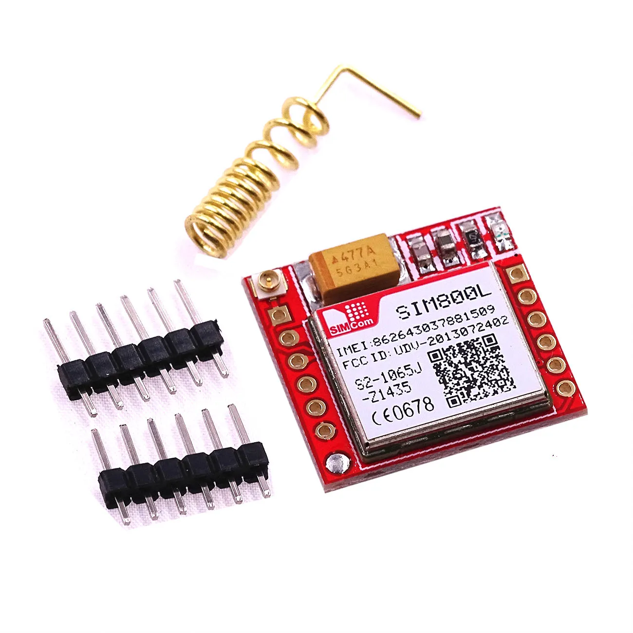 Самый маленький модуль SIM800L GPRS GSM карта MicroSIM Core BOard Quad-band ttl последовательный порт