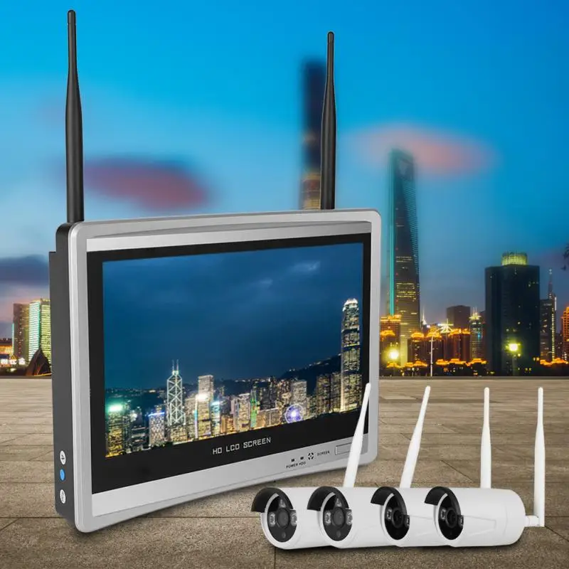 4 полосная Wi Fi HD Ночная камера с экраном видео умный датчик для домашней