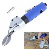 2500RPM Straight Stainless Steel Pneumatic Scissors with Bayonet Quick Connector and 1/4" Air Inlet for PVC / PPR Pipe Iron Net