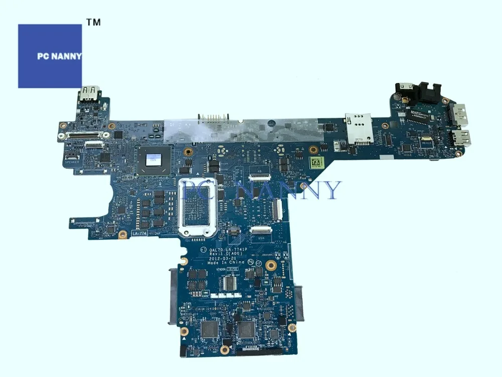 Материнская плата PCNANNY 42MTN 042MTN QAL70 LA-7741P для ноутбука Dell Latitude E6330 13 3 &quotCore i3-2350M