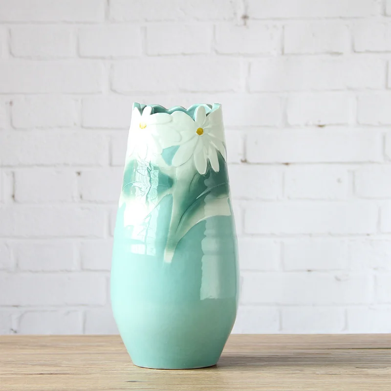 Набор художественных керамических фарфоровых настольных ВАЗ (3 шт.) с гравировкой