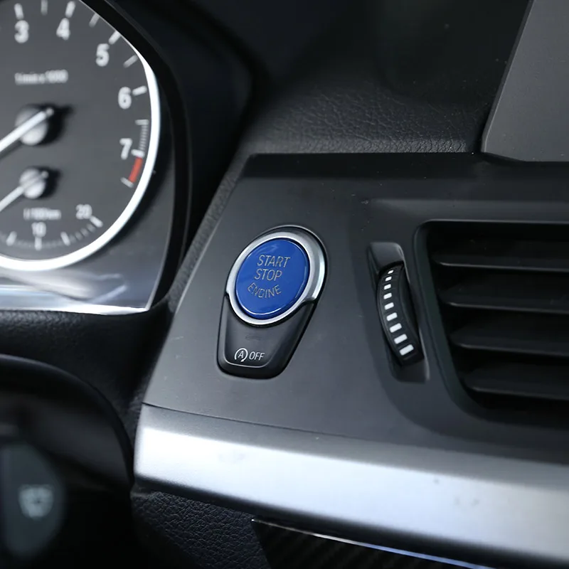 Для BMW 3 серии F30 X5 F15 двигателя автомобиля кнопка старт/стоп накладка замена