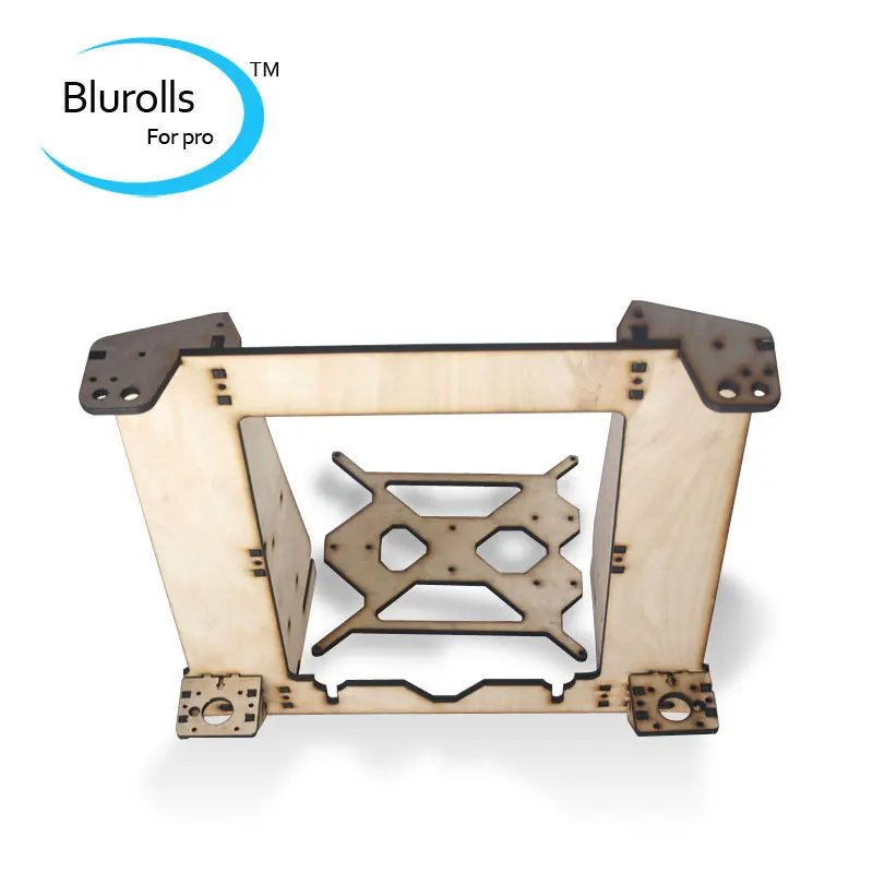 3d принтер части reprap mendel prusa I3 Улучшенная лазерная резка рамка деревянная в 6 мм фанера