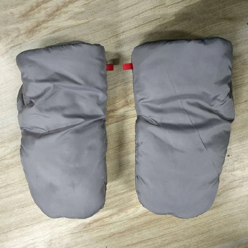 Зимняя детская коляска с муфтой для рук теплым мехом флисовая ручная крышка