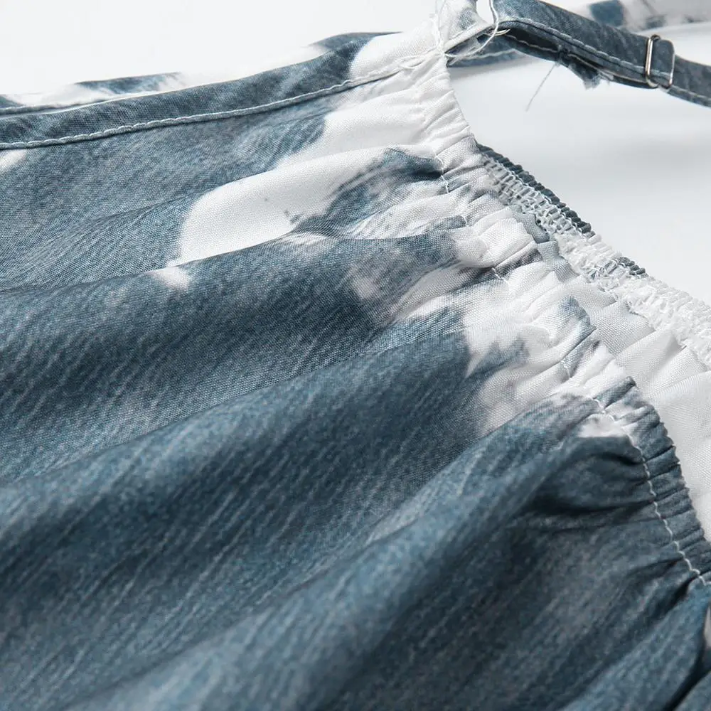 

jumpsuits for women 2019 Sling Print Jumpsuit Slim Waist Casual Fashion ladies overalls body femme collier femme playsuit