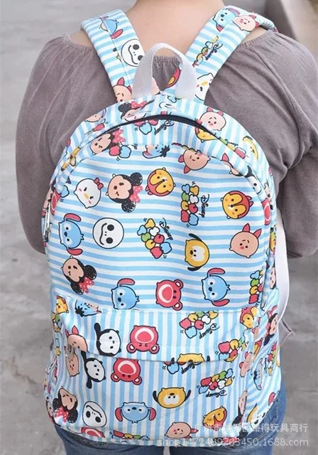 Дисней Микки Маус мультфильм детский рюкзак сумка для школы tote Досуг начальной школы студенческая мода путешествия - Цвет: 6