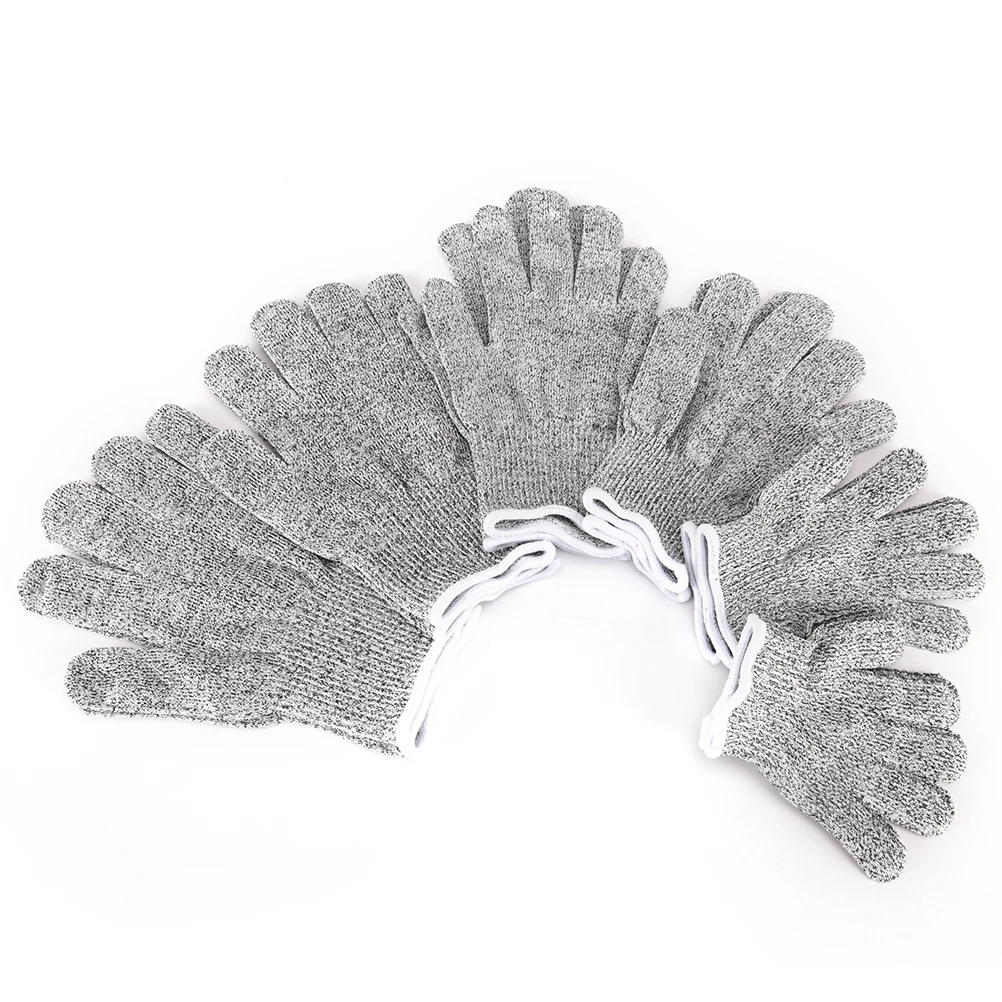 1 пара анти-режущие перчатки пищевая кухня защита мясника уровень 5 безопасность