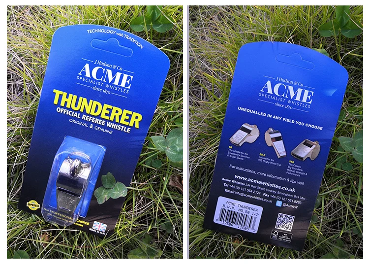 ACME 58,5 для рефери, тренера, твёрдый металлический тренировочный свисток, Баскетбольная Спортивная Лига, свисток Черлидинга, поддержка лазерной гравировки