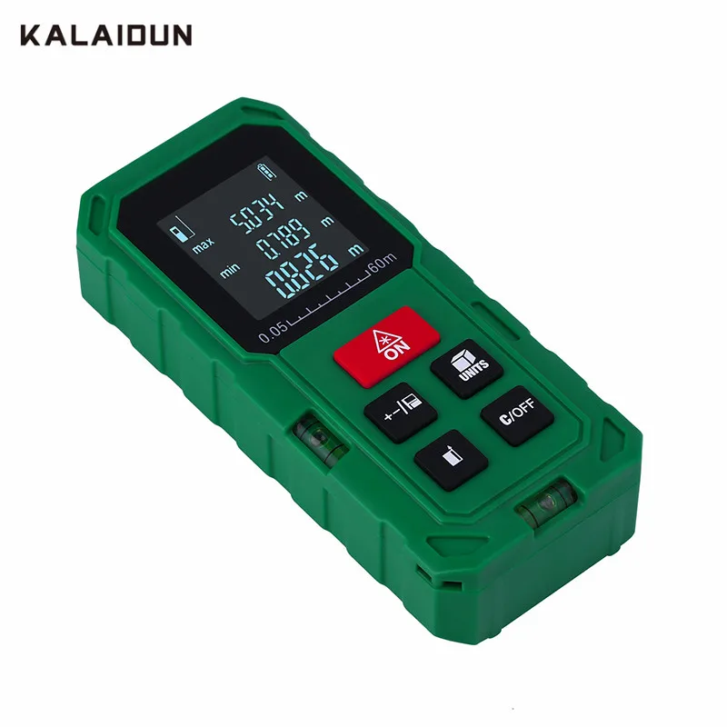 Лазерный дальномер KALAIDUN цифровой лазерный измерительный линейка 40 м/60 м/80 м/100 м |