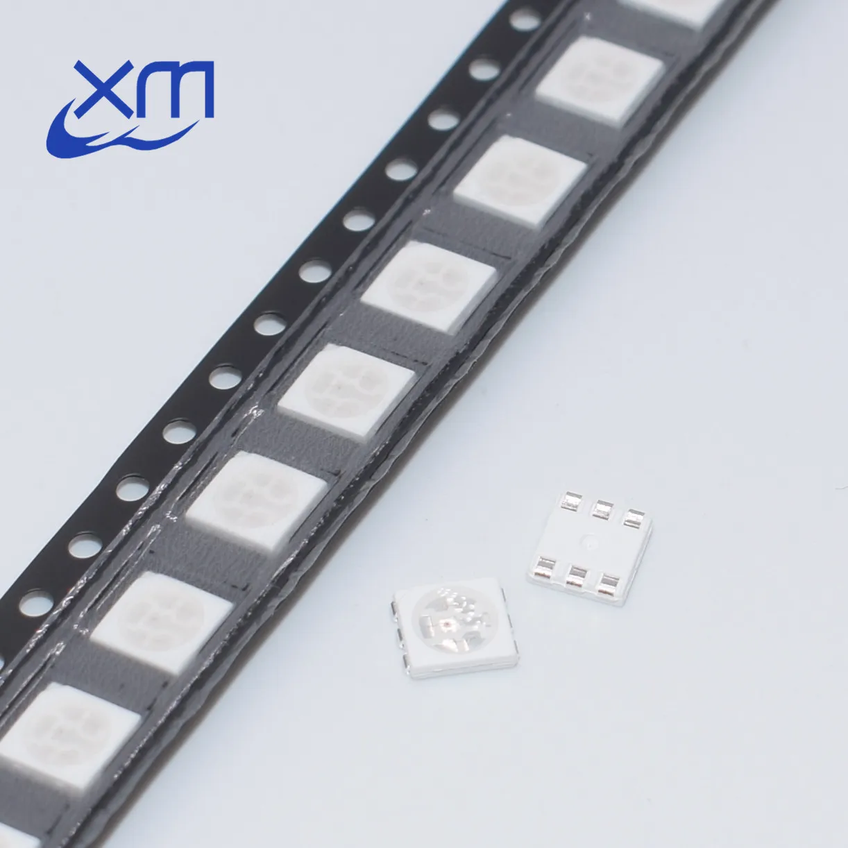 2000 шт. 5050 RGB SMD LED Красный Синий Зеленый SMT PLCC 6 светильник CHIPS светоизлучающие диоды