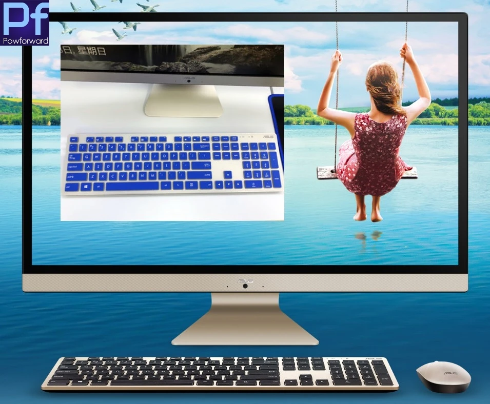 

Силиконовый чехол для клавиатуры Asus все в одном Vivo AiO V241 V221 V221ID V241IC V4000 K20 V241ICUK V241ICGK