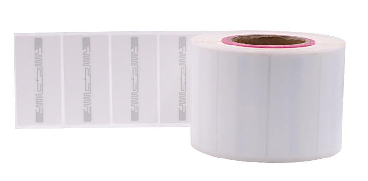 100*50 мм uhf epc gen2 rfid тег стикер бумажный тег с чужеродным чипом H3 для управления библиотеками
