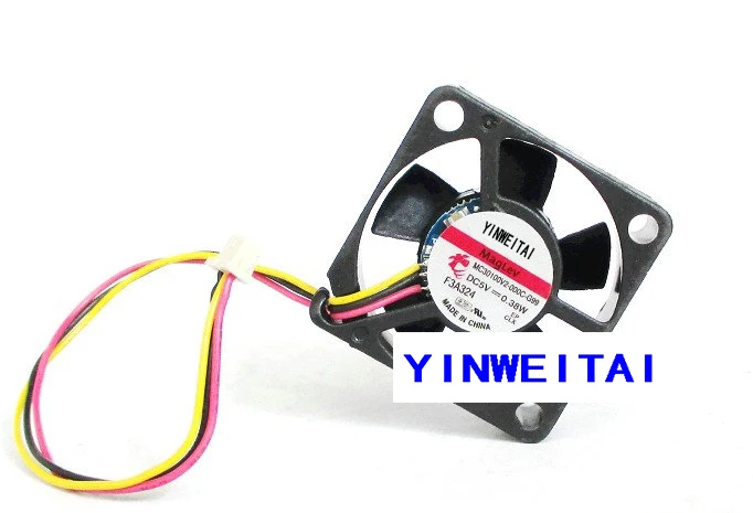 Новый вентилятор процессора для 3 см 5 в MC30100V2-000C-G99 0 38 Вт 30 мм 12 В MC30061V1-Q000-G99 1