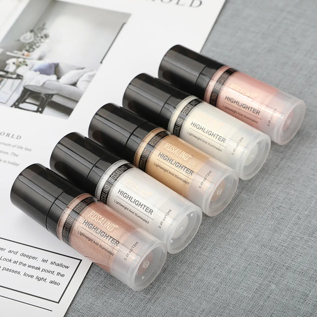ROSALIND Hot Sale 5-Color Concealer 12ml Highlighter Oil Control Liquid Face Makeup Fashion Professional 2019 Apr11 | Красота и