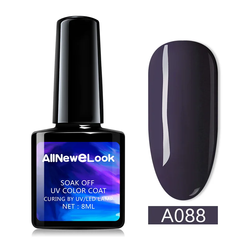 088 Allnewelook нейл-арта светодиодный лак для ногтей продукты для профессионалов UV лампа длительного действия Гель-лак для ногтей, Цвет 8 мл 120 Цвет лак - Цвет: 088