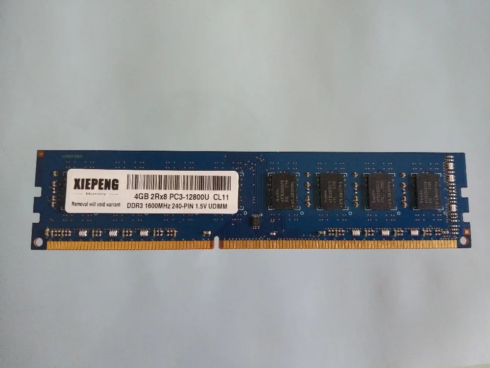 Для HP 500 090 550 138ng p6 2127c p7 1490 Pavilion Slimline s5550z настольная память 4 Гб 2Rx8 PC3 12800U 8 ГБ DDR3 1600