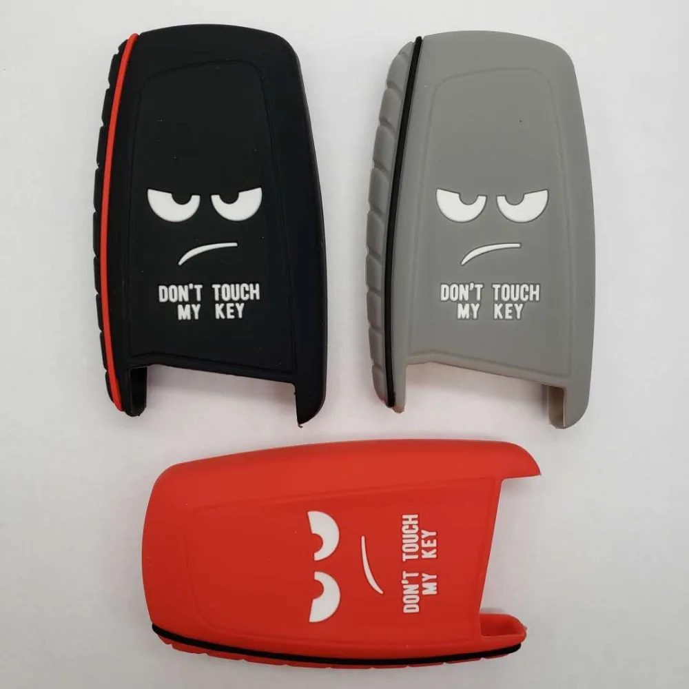 Защитный силиконовый чехол для ключа Don't Touch My Key BMW 1 3 4 5 6 7 серии X3 F25 F26 с
