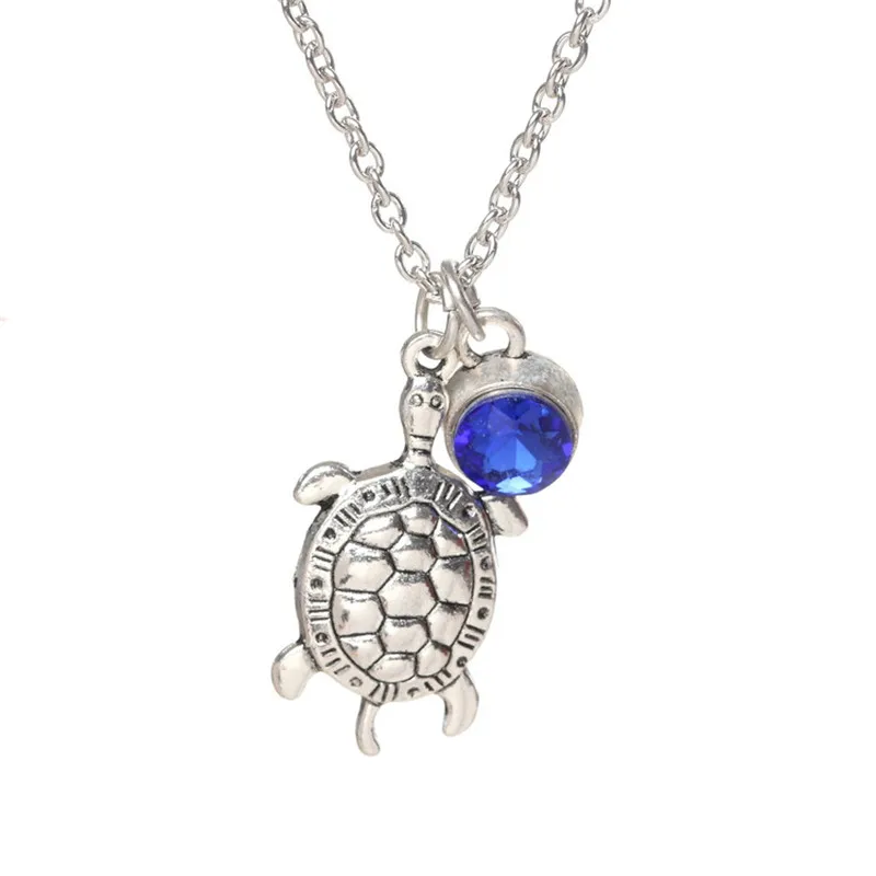 Новый Для мужчин женщин Jewelry Винтаж черепаха кулон Цепочки и ожерелья для девочек