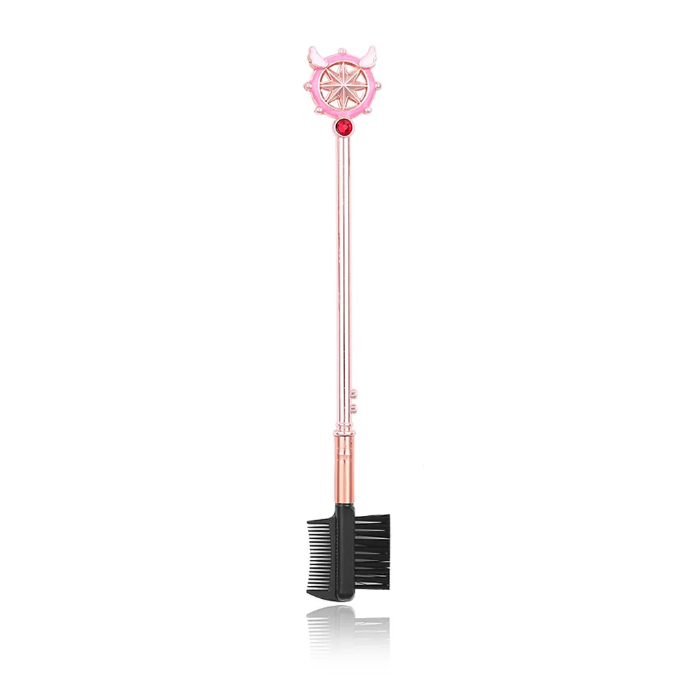 1 Eyebrow brush Розничная, 1 шт., кисти для макияжа Sakura/Sailor Moon, тени для век/румяна/бровей/губ, кисточка для профессионального макияжа, кисть для смешивания - Handle Color: 1 Eyebrow brush