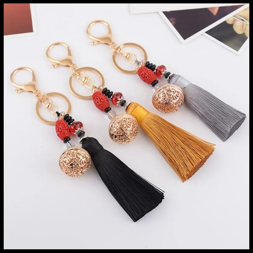 Новинка 2019 модный креативный брелок с кисточкой украшения для девушек в сумку