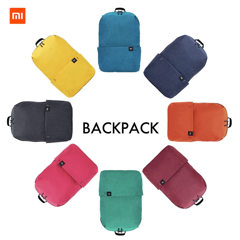 Xiaomi Красочные Маленький Рюкзак городской для отдыха и спорта груди пакет сумки