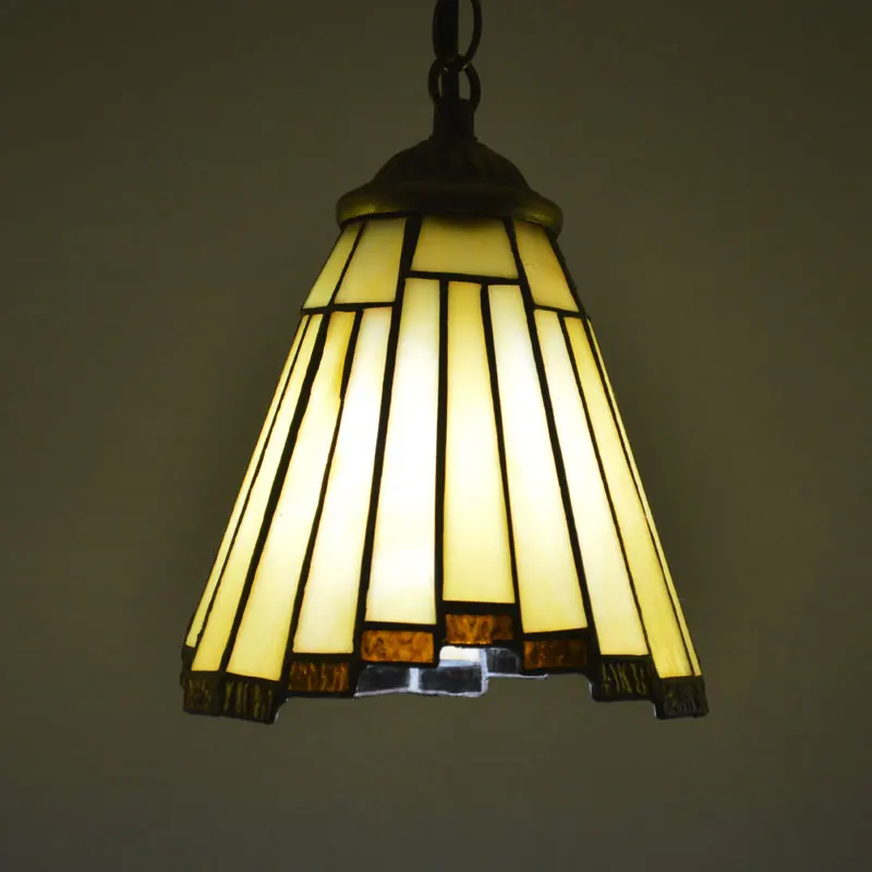 Подвесной светильник Tiffany Витражная лампа в европейском стиле для столовой E27 110