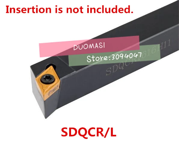 1 шт. SDQCL SDQCR1010H07 SDQCR1212H07 SDQCR1616H07 SDQCR1212H11 SDQCR1616H11 sdqcr20k11 SDQCR2525M11 токарные инструменты с