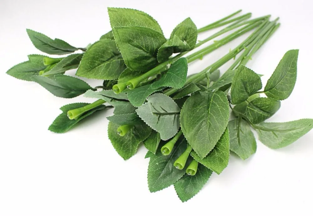 Искусственные стебли для самостоятельного изготовления букета Листьев вены