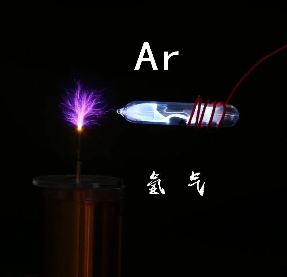 Стеклянный герметичный редкий газ/Н O2 Xe N2 Kr He H2 Ar/светящийся газ высокой чистоты