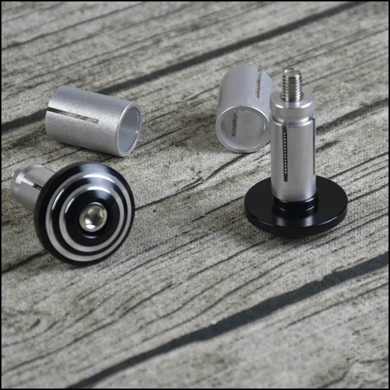 1 пара CNC алюминиевый руль мотоцикла Концевая заглушка слайдер мотоцикл противовес руля концы 7/8 ''ручка бар крышка
