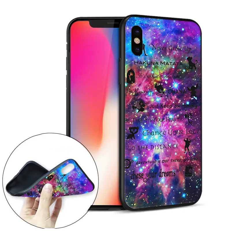 SJK2043006HB Lilo Ститч чехол Ohana Мягкий силиконовый чехол для телефона для iPhone 11 Pro X 5 S 5S XR XS Max 6 6S 7 8 Plus чехол Fundas Capinha Coque - Цвет: SJK2043006HB