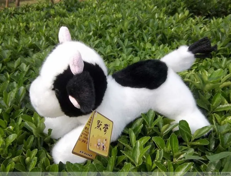 Милый маленький плюшевая игрушечная корова Прекрасный высокого качества с