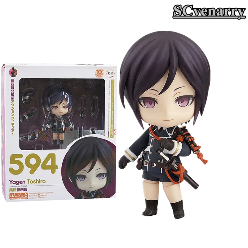 Аниме Nendoroid 594 Touken Ranbu онлайн яген тусироу ПВХ фигурка Коллекционная модель