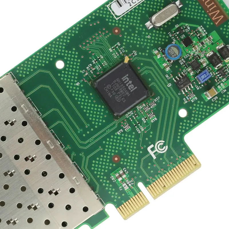 Winyao WYI350F4 PCI Express X4 Quad Port 1000Mbps Gigabit Ethernet Lan Fiber Server network card(850nm) For I350-F4 Nic | Компьютеры и