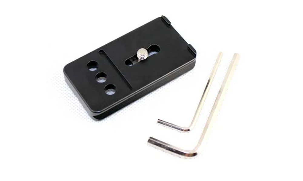 FITTEST DPL 70 мм Quick Release Плоские линзы пластины DSLR держатель объектива камера