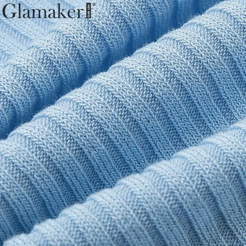 Glamaker, Холтер, глубокий v-образный вырез, вязаный, Сексуальный Топ для женщин, майка, женский, для клуба, уличная одежда, майка, топ, короткий,, облегающий, черный, майки и майки