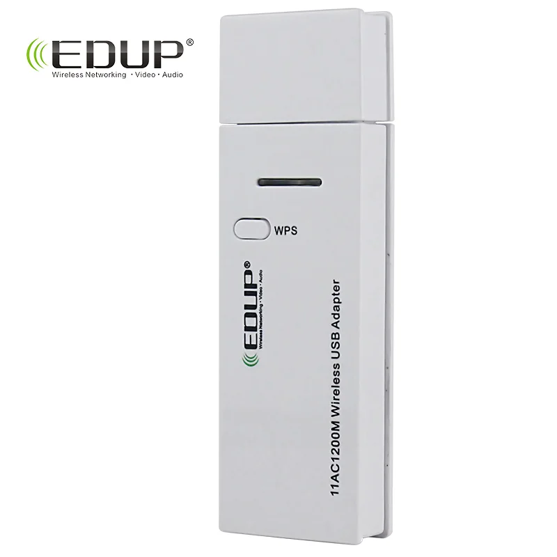 EDUP 5 ГГц мини беспроводной USB WiFi адаптер 1200 Мбит/с Wi-Fi приемник 802.11ac сетевая карта