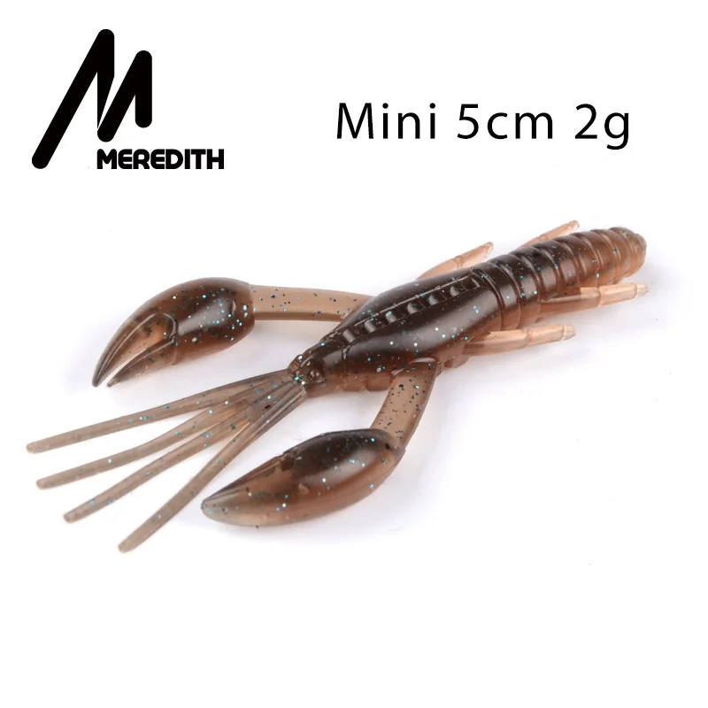 MEREDITH 1,9" 10 шт./лот, плавающая приманка для соленой воды, пресноводная приманка для ловли окуня, подходит для рыбалки