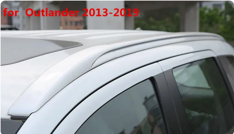 Для Mitsubishi Outlander 2013- 6 шт./компл. багажа Багажник на крыше багажник на крышу рейлинги