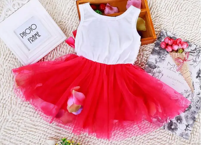 2017 Цветок Девочки Платья Brand New Baby Дети Свадьба Принцессы Dress Костюм Платье Infanti