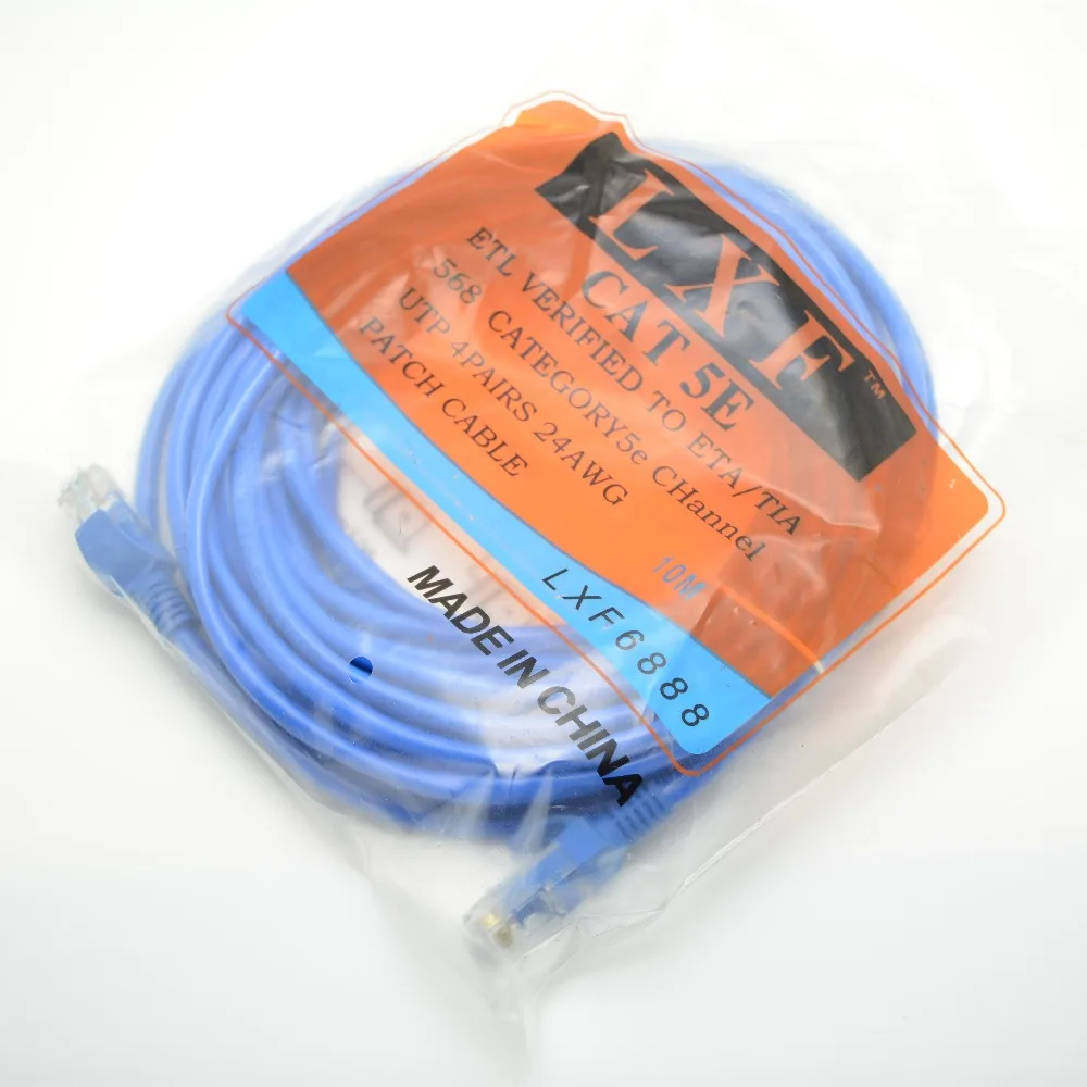Сетевой патч корд категории 5E коннекторы RJ45 витая пара сплав алюминия и