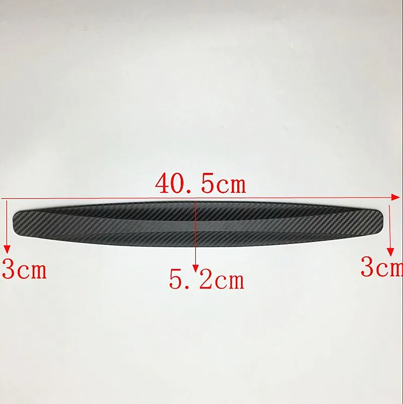 Универсальный бампер из углеродного волокна защита углов автомобиля