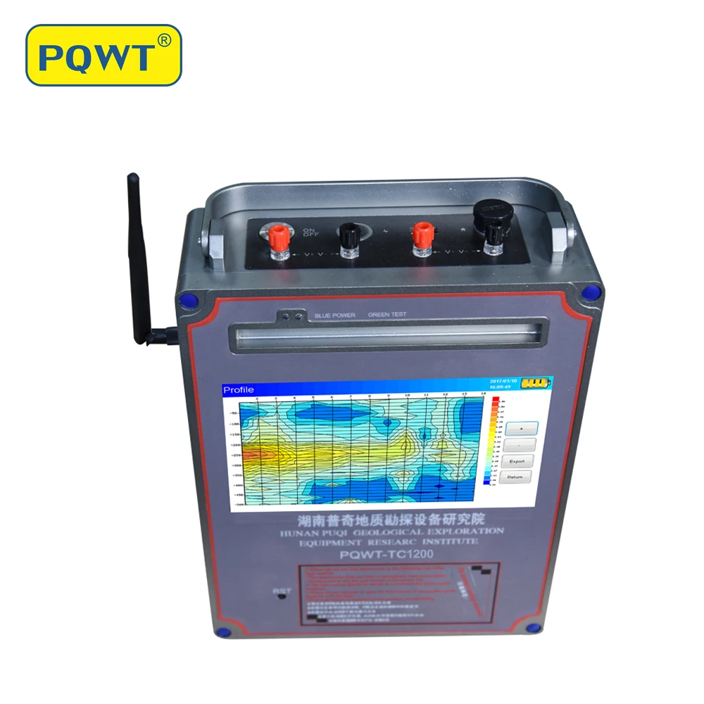 PQWT TC1200 1500 м глубоководная система для обнаружения Подземной Воды|deep finder|system |