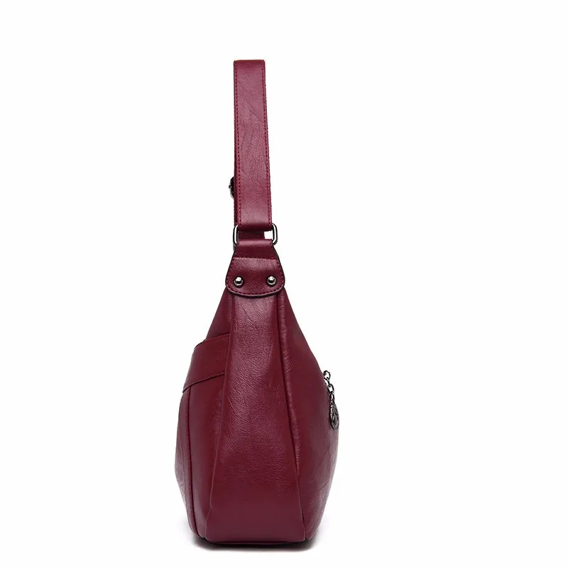 2019 женские кожаные сумки высокого качества Bolsa Feminina через плечо для женщин сумка
