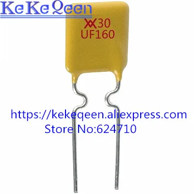 Самовосстанавливающийся Предохранитель RUEF160 X30UF160 30 В 1 6 А 1600 мА 10 шт./лот PPTC |