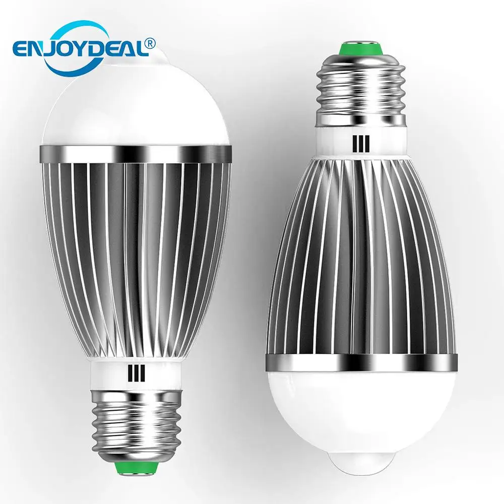 PIR сенсор Светодиодная лампа детектор движения автоматически Чувствительная 7 Вт