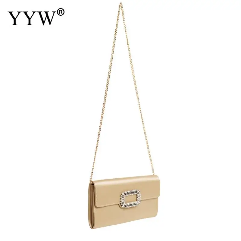 gold Фиолетовая Женская сумочка, стразы, Pochette Femme, клатч, сумки для женщин,, с клапаном, мини, вечерняя сумочка, сумочка, клатчи с цепочкой - Цвет: gold